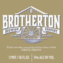 Brotherton Brewing - Pine Barren Pilsner (4 pack cans) (4 pack cans)