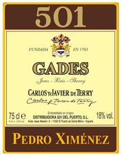 501 Gades - Pedro Ximenez Sherry NV (Each) (Each)