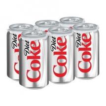 Diet Coke 6pk Cans