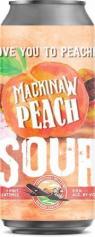Connecticut Valley Brewing Company - Mackinaw Peach Sour (4 pack cans) (4 pack cans)