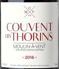 Couvent Des Thorins - Moulin A Vent 2020 (750ml) (750ml)