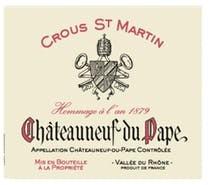 Crous St. Martin - Chateauneuf Du Pape 2019 (750ml) (750ml)