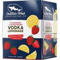 Dogfish Head Craft Brewery - Strawberry & Honeyberry Vodka Lemonade (4 pack cans) (4 pack cans)