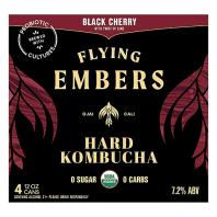 Flying Embers - Black Cherry (4 pack 12oz cans) (4 pack 12oz cans)