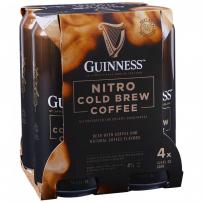 Guinness - Nitro Cold Brew Coffee Stout (4 pack 16oz cans) (4 pack 16oz cans)