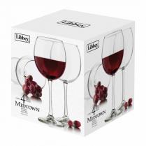 Libbey - Midtown Red Wine Glasses 4pk