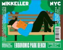 Mikkeller Brewing NYC - Ergonomic Park Bench (4 pack cans) (4 pack cans)