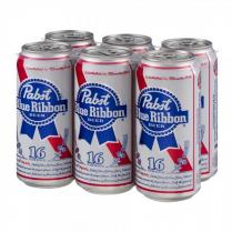 Pabst Brewing Company - Pabst Blue Ribbon (6 pack 16oz cans) (6 pack 16oz cans)