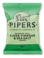 Pipers Crisps - Burrow Hill Cider Vinegar & Sea Salt 0