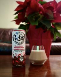 Twelve5 Beverage Co. - Rebel Hard Coffee Peppermint Mocha Latte (4 pack cans) (4 pack cans)