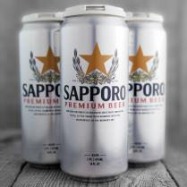 Sapporo Breweries - Sapporo Premium Beer 4pk (4 pack 16oz cans) (4 pack 16oz cans)