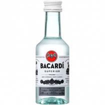Bacardi - Rum Silver Light (Superior) (50ml) (50ml)