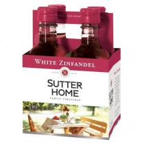 Sutter Home - White Zinfandel California NV (4 pack 187ml) (4 pack 187ml)