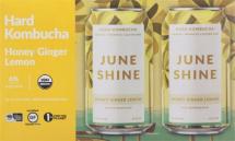JuneShine Hard Kombucha - Honey Ginger Lemon (6 pack cans) (6 pack cans)