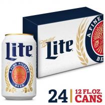Miller Brewing Co - Miller Lite (24 pack 12oz cans) (24 pack 12oz cans)