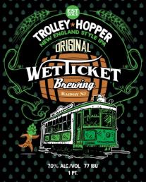 Wet Ticket Brewing - Trolley Hopper (4 pack 16oz cans) (4 pack 16oz cans)