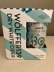 Wolffer - Dry White Cider (4 pack 12oz cans) (4 pack 12oz cans)